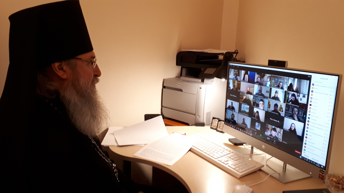 Пресс-служба Лавры приняла участие в совещании «Информационная работа ставропигиальных монастырей в 2021 году»