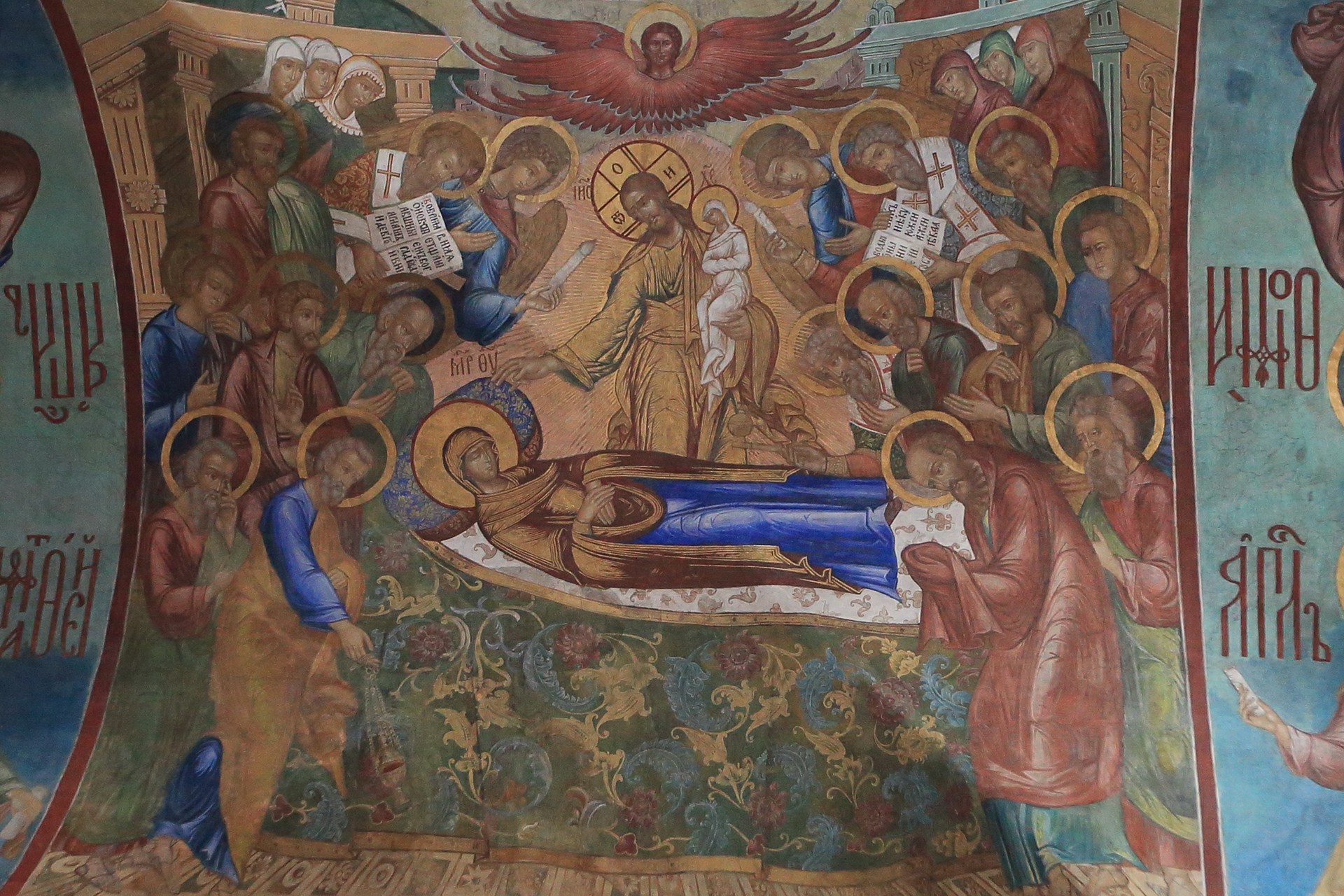 троицкий собор ипатьевского монастыря в костроме фрески