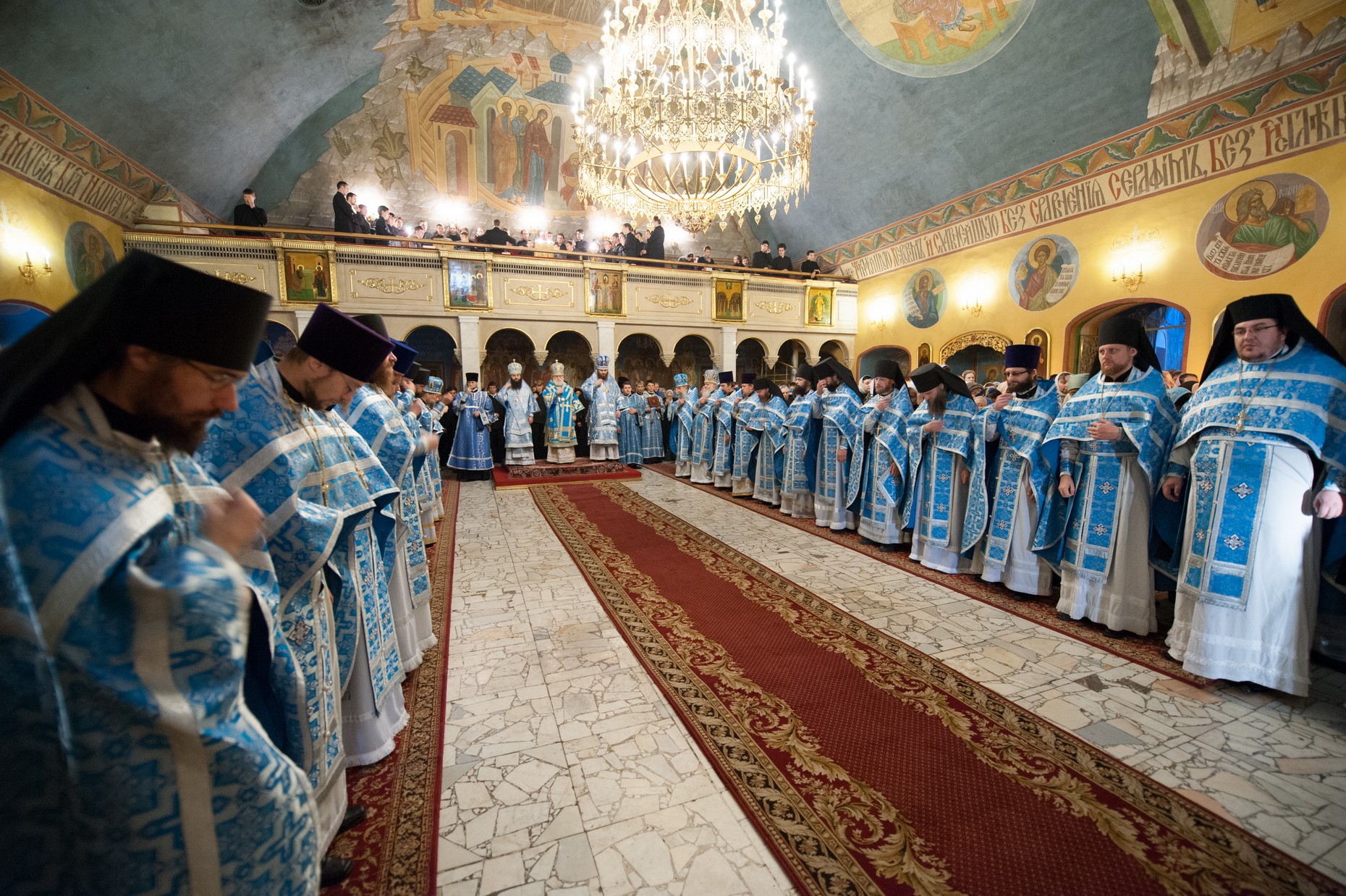 Праздник Покрова Богородицы в Московской духовной Академии