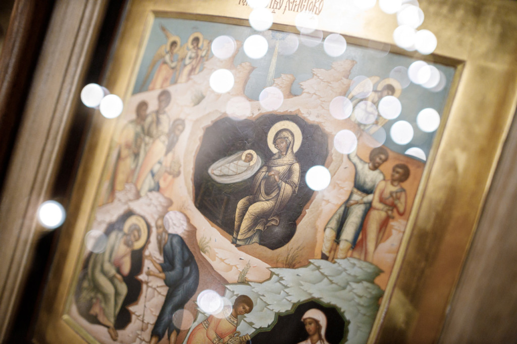 В Троице-Сергиевой Лавре прошли богослужения Навечерия Рождества Христова