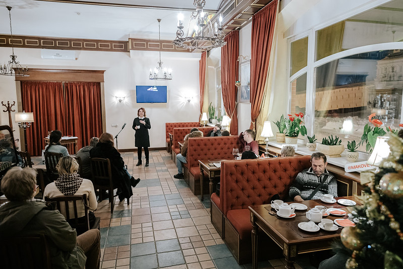 В кофейне «Маковец» прошла лекция в честь 200-летия со дня рождения Ф.М. Достоевского