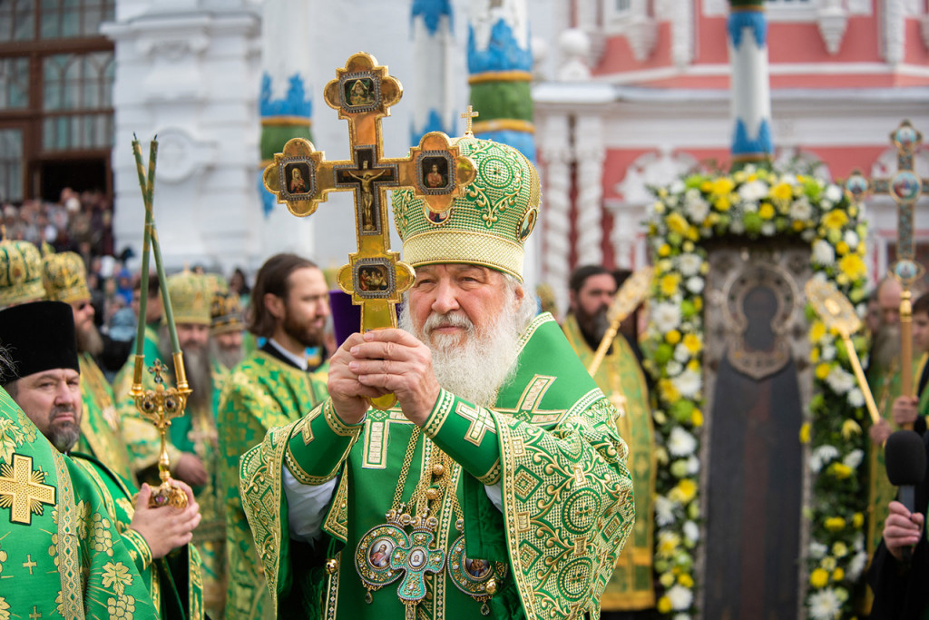 Лавра поздравляет Святейшего Патриарха Кирилла с годовщиной интронизации