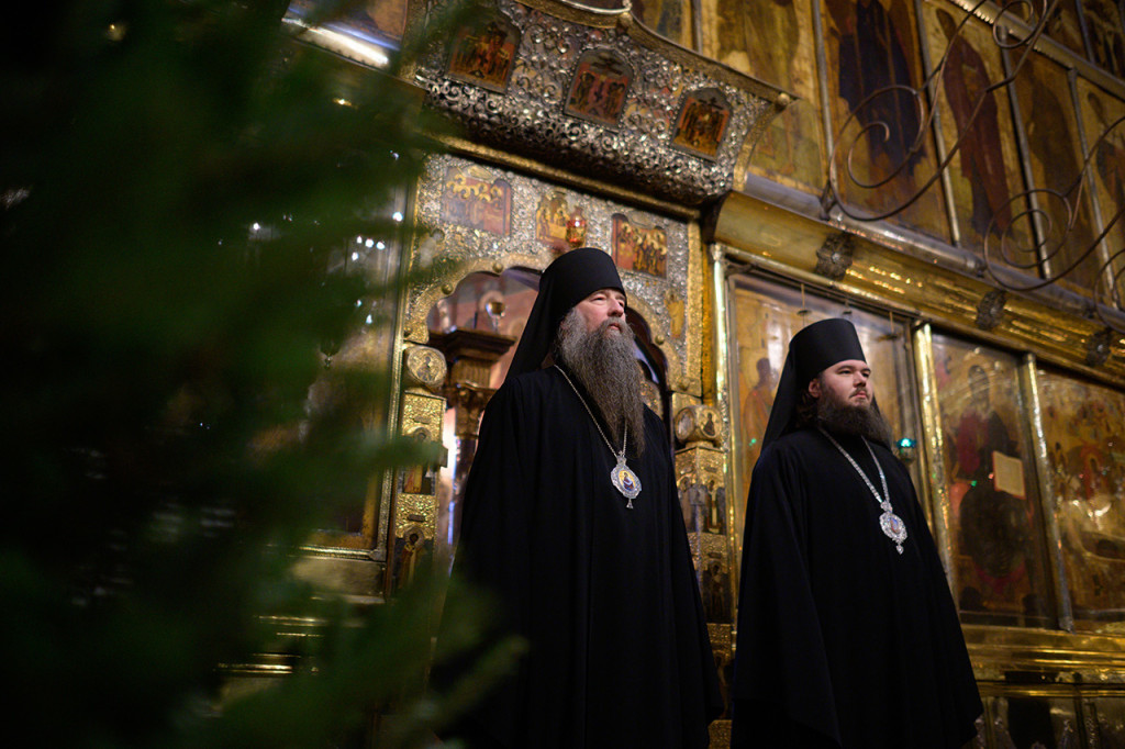 Епископ Фома поздравил преподавателей и студентов Московской духовной академии с Рождеством Христовым