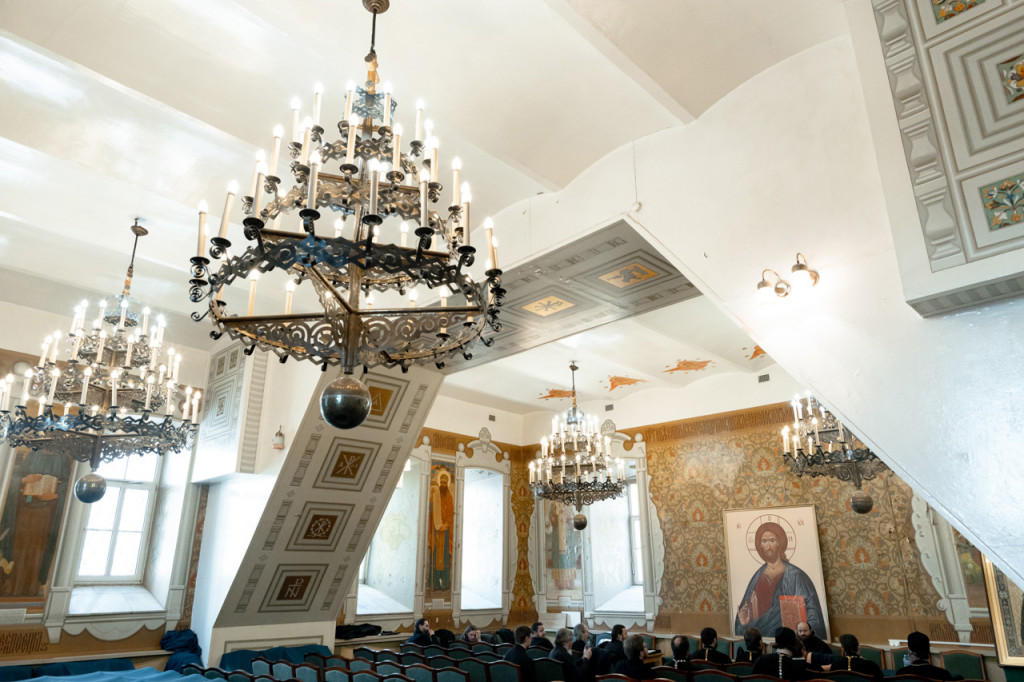 Насельники Троице-Сергиевой Лавры провели церковно-практический семинар для духовенства г. Москвы