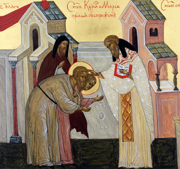 Преподобные схимонах Кирилл и схимонахиня Мария, родители преподобного Сергия Радонежского