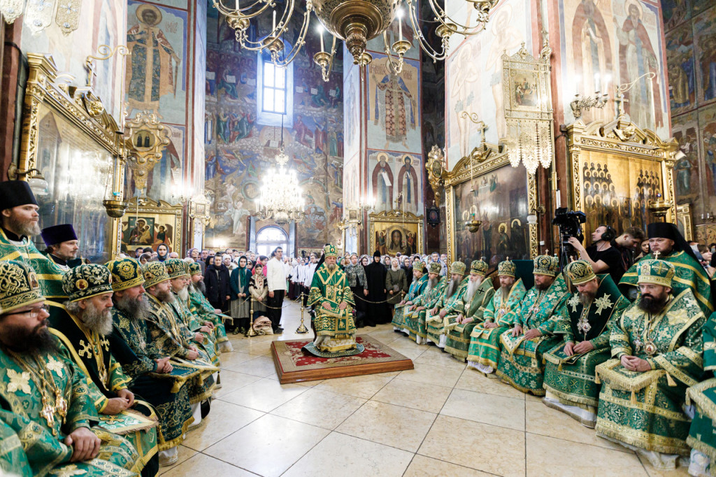 В Троице-Сергиевой Лавре прошли торжества в честь преподобного Сергия Радонежского