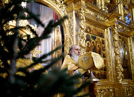 В Лавре почтили память святых Собора Пресвятой Богородицы