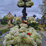 Могила архимандрита Георгия на братском кладбище в с. Деулино