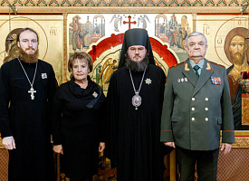 Наместник и братия Лавры удостоены почетных наград Императорского Православного Палестинского Общества