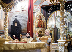 В Лавре молитвенно почтили святителя Филарета, митрополита Московского