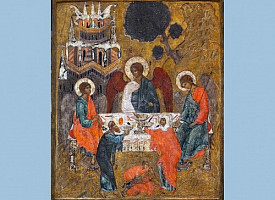 Образ Святой Троицы и преподобный Сергий Радонежский в древнерусском искусстве