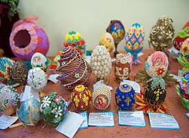В Сергиевом Посаде прошла выставка ежегодного конкурса-фестиваля детского декоративно-прикладного творчества «Пасхальное яйцо»