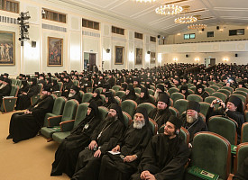 Собрание игуменов и игумений монастырей Русской Православной Церкви завершило свою работу
