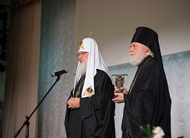 В престольный праздник и день празднования 200-летия пребывания Московской духовной академии в Свято-Троицкой Сергиевой лавре состоялся торжественный акт