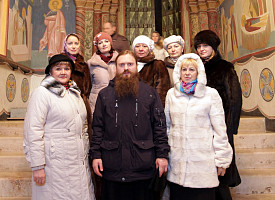 Сотрудники Сергиево-Посадского центра социального обслуживания населения посетили Свято-Троицкую Сергиеву Лавру