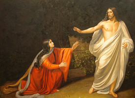 Воскресший Иисус является Марии Магдалине