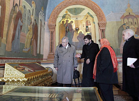 Посол США Джон Теффт посетил Троице-Сергиеву Лавру