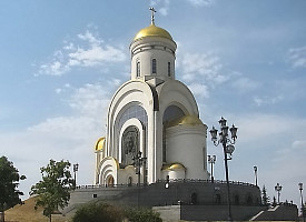 Сегодня Десницу святого великомученика Георгия Победоносца доставят в Георгиевский храм на Поклонной горе