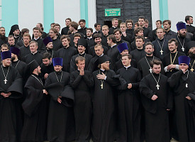 Состоялся выпуск Московских духовных школ