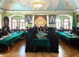 В Троице-Сергиевой Лавре состоялось очередное заседание коллегии Синодального отдела по монастырям и монашеству