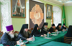 В Свято-Троицкой Сергиевой лавре состоялось очередное совещание игуменов и игумений ставропигиальных монастырей Русской Православной Церкви