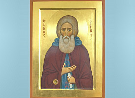 Новооткрытые иконы с изображением преподобного Сергия Радонежского из частных собраний