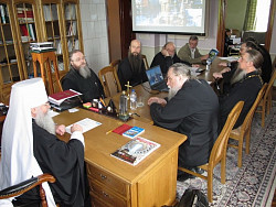 В Троице-Сериевой Лавре состоялось четвертое пленарное заседание Синодальной богослужебной комиссии