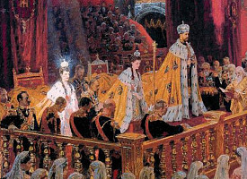 Коронационные торжества в Москве и первый приезд в Троице-Сергиеву Лавру государя императора царя-мученика Николая II Александровича