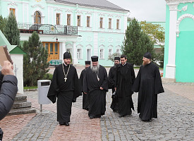 Митрополит Лимассольский Афанасий посетил Троице-Сергиеву Лавру