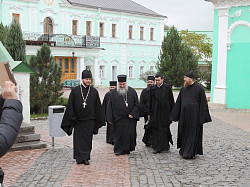 Митрополит Лимассольский Афанасий посетил Троице-Сергиеву Лавру