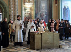 В Троице-Сергиевой Лавре отслужена панихида в день памяти трагически погибших сергиевопосадских ОМОНовцев