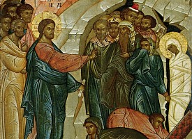 Воскресение Лазаря как залог спасения