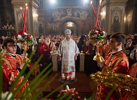 Братия Троице-Сергиевой Лавры поздравляет митрополита Тульского и Ефремовского Алексия с днем рождения