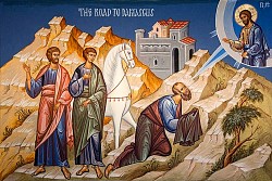 Явление Воскресшего Христа апостолу Павлу на пути в Дамаск