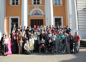 Покровский Хотьков монастырь посетили участники VIII Открытого фестиваля детских соцучреждений «Пасхальная радость»