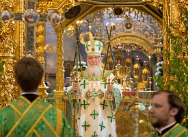 Патриарх Кирилл возглавит престольный праздник в Свято-Троицкой Сергиевой Лавре