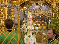 Патриарх Кирилл возглавит престольный праздник в Свято-Троицкой Сергиевой Лавре