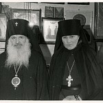 Фото в день иерейской хиротонии с архиеп. Сергием (Голубцовым), 25 марта 1973 года