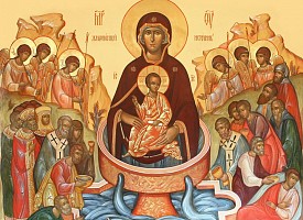 Проповедь в день празднования в честь иконы Божией Матери «Живоносный Источник». Архимандрит Илия (Рейзмир)